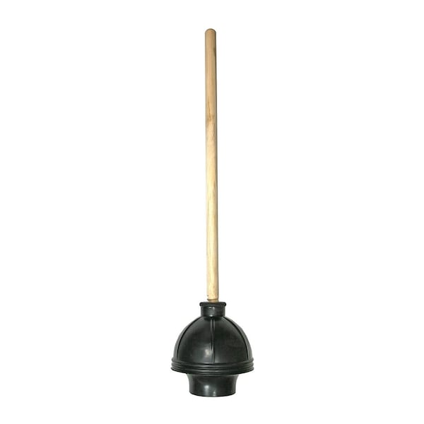 Jones Stephens Heavy Duty Deluxe Plunger, Black D18022 - main